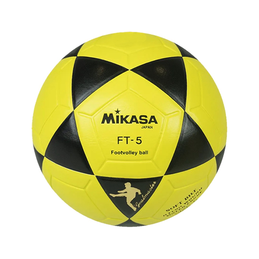 Bola de Futevôlei Mikasa FT-5 – Amarela+Preta