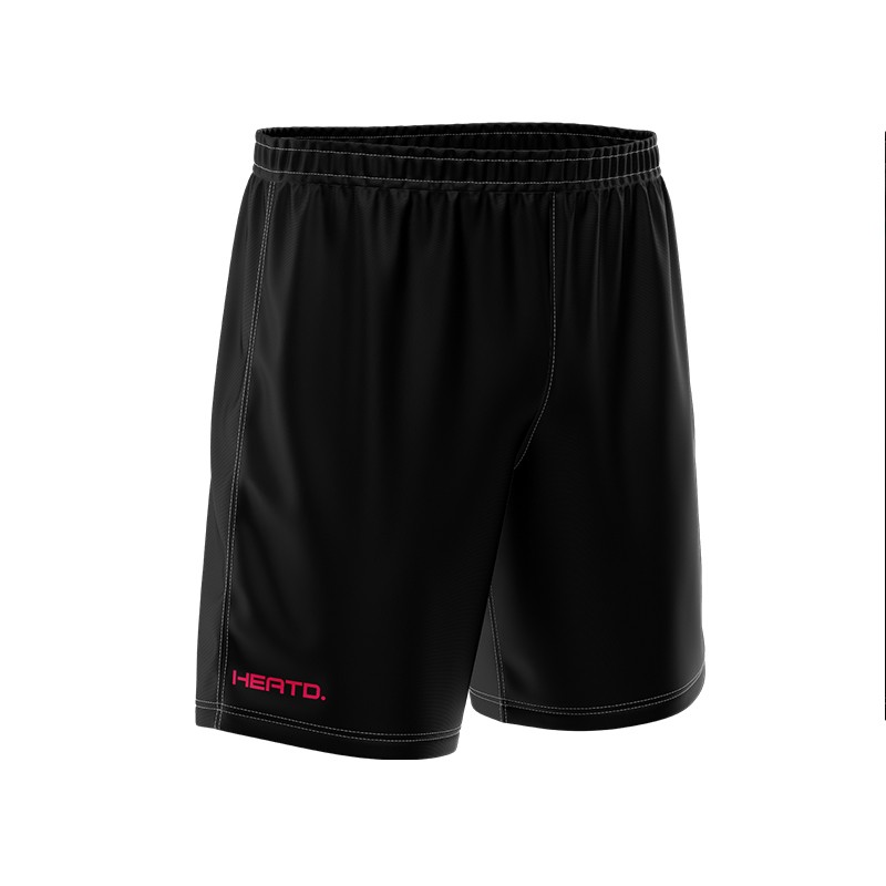 Bermuda Premium Futevôlei Masculina Heatd – Preta e rosa – Basico